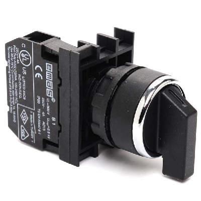 Переключатель 0-1 (1НО), с фиксацией, серия B (250В AC, 4А), IP50