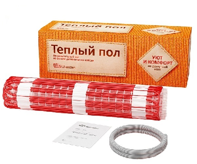 Мат нагревательный для электрического теплого пола Warmstad WSM 10.2 кв.м 1530 Вт
