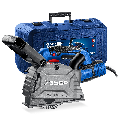 Штроборез, бороздодел, кейс, Профессионал, d 125 мм, 1600 Вт, 30 мм