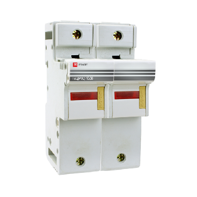 Предохранитель-разъединитель для ПВЦ 10x38 2P (с индикацией)