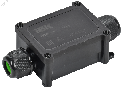 Коробка распределительная герметичная WTP-410 2 ввода IP68 IEK
