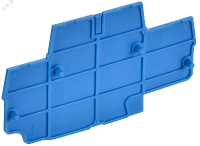 ARMAFIX Заглушка EPCXDL2.5 BU для колодки клеммной CXDL2.5 синяя IEK