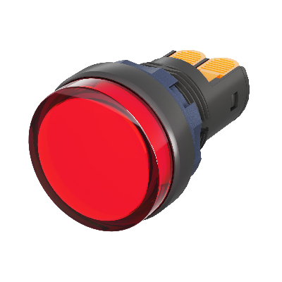 Сигнальный индикатор со встроенным  диодом 9-24В, красный