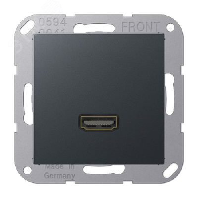 Плата HDMI антрацит матовый