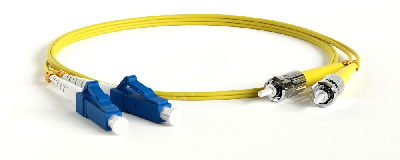 Патч-корд оптический SM 9/125 (OS2) ST/UPC-LC/UPC duplex LSZH (15м)