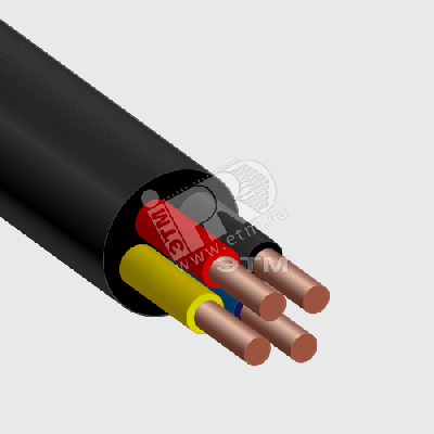 Кабель контрольный КВВГ нг(А)LS 4х1 0.66 ТРТС