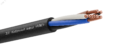 Кабель силовой КГТП-ХЛ 4х2.5(N)-380/660-3бух