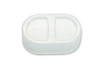 Колпачок защитный силиконовый для сдвоенных кнопок, пластик, серия B