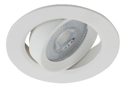 Светильник светодиодный круглый поворотн. LED SMD 5W 3000K, белый KL LED 22A-5 3K WH