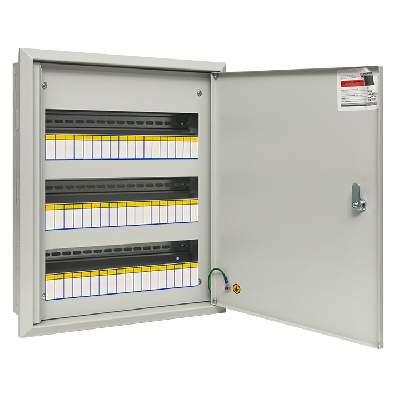 Щит распределительный встраиваемый ЩРв-54 с замком IP30