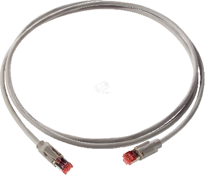 Патч-кабель S/STP Patchk. RJ45 Cat.6 TM21 2м GY