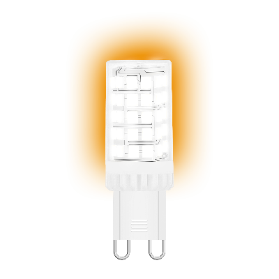 Лампа светодиодная LED 5.5 Вт 560 лм 3000К AC185-265В G9 капсула теплая керамическая Black Gauss