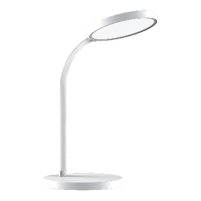 Светильник светодиодный настольный 8 Вт 500 лм 4000К AC 220В Белый IP20 Пластик гибкая стойка сенсорное управление яркости освещения USB зарядка телефона Qplus Gauss