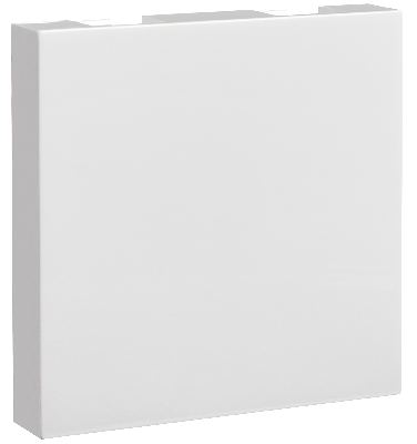 Заглушка (2 модуля) белая (2шт/компл)