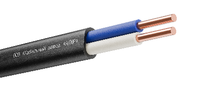 Кабель силовой ППГ-П нг(А)-HF 2х1.5ок(N)-0.66 однопроволочный черный (бухта)