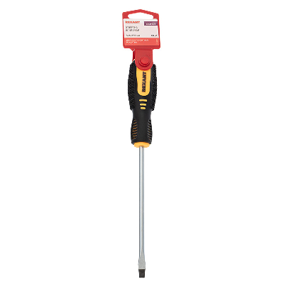 Отвертка шлицевая SL6х150 мм, двухкомпонентная рукоятка