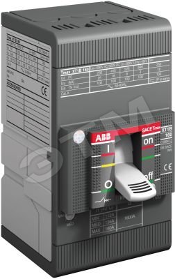 Выключатель автоматический трехполюсный XT1B 160 TMD 25-450 F F