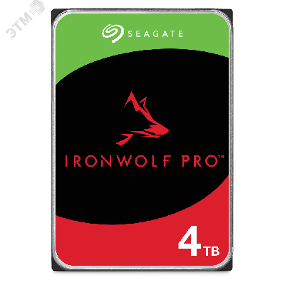 Жесткий диск 4TB IronWolf Pro 3.5'', SATAIII, 7200об/мин, 256 МБ