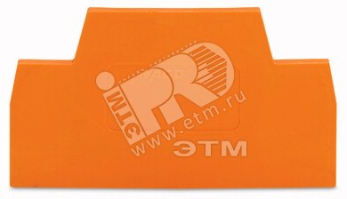 Пластина торцевая и промежуточная