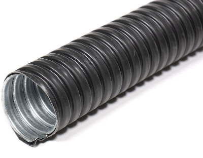 Металлорукав в ПВХ-изоляции Р3-ЦП нг LS 32  (25м/уп) черный