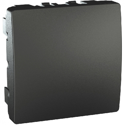 Заглушка UNICA NEW 45х45 антрацит