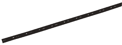 Трубка термоусаживаемая ТТУ 4/2 черная (1м)