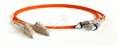 Патч-корд оптический MM 62.5/125 ST-LC duplex LSZH (20м)