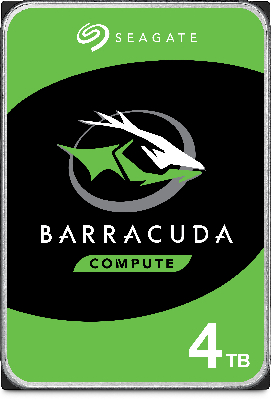 Жесткий диск 4TB Barracuda 3.5'', SATAIII, 5400 об/мин, 256 МБ