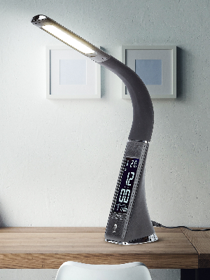 Светильник настольный светодиодный черный NLED-458-6W-BK