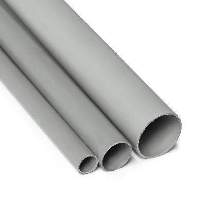 Труба гладкая самозатухающая ПВХ д.16мм (156м)    цвет серый (состав ОКЛ)