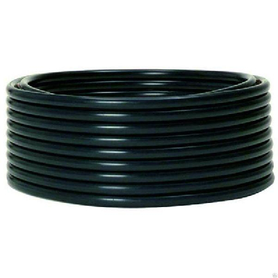 Труба гладкая жесткая ПНД черная d50мм (100м) PROxima