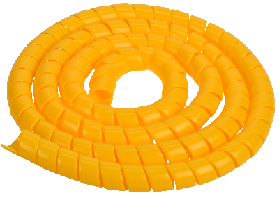 Спираль монтажная СПГ-25 желтая (2м/упак) IEK