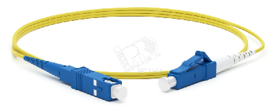 Патч-корд оптический SM 9/125 (OS2) LC/UPC-SC/UPC simplex LSZH (1м)
