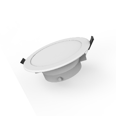 Светильник светодиодный ДВО 9 Вт 720 лм 4000К AC 220В IP54 круг D110х44мм монт d75мм Алюминий Basic Gauss