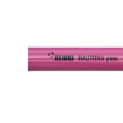труба сшитый полиэтилен rautitan pink 32х4.4 мм pe-xa, прямые отрезки 6 м