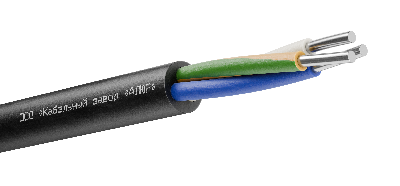 Кабель силовой АВВГ 3х6 (N, PE)-0.660 однопроволочный