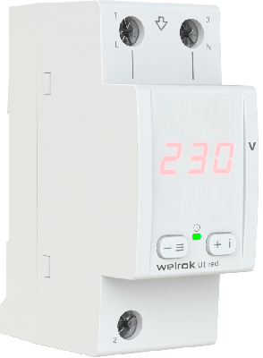 Вольтметр Welrok U1 red