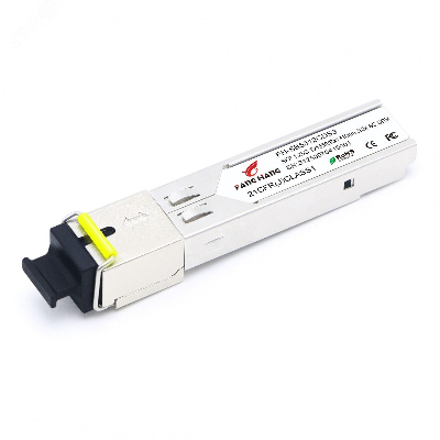 Модуль  SFP 1,25 GE, 3 км, 1 волокно, комплект TX/RX 1310/1550 SC