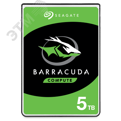 Жесткий диск 5TB Barracuda 2.5'', SATAIII, 5400 об/мин, 128 МБ