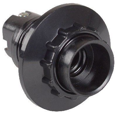 Патрон карболитовый с кольцом Пкб14-04-К11 Е14 черный стикер на изделии