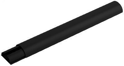 Кабель канал KK-30-13-GR напольный 30х13мм графит 40 м