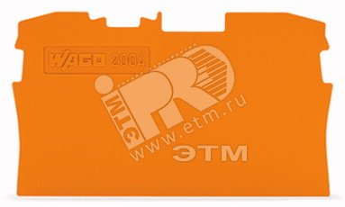 Пластина торцевая и промежуточная