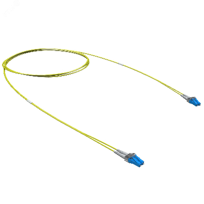 Оптический коммутационный шнур Duplex LC/UPC-LC/UPC 9/125 (OS2) 2 м