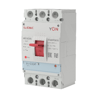 Автоматический выключатель YON MGS630 3P 504-630A 60kA