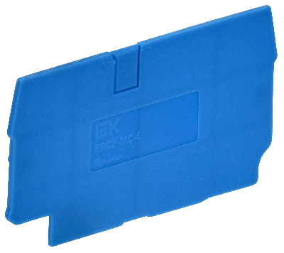 ARMAFIX Заглушка для колодки клеммной CP 10мм2 синяя IEK