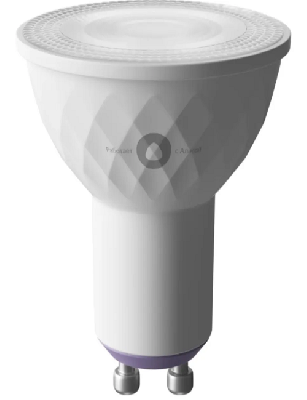 Лампочка умная Яндекс белая ( цоколь GU10, 4,9 Вт,RGB, Алиса, wi-fi)