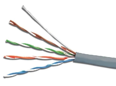 Витая пара UTP 4 пары AWG 24 категория 5е внутренняя CCA Class A