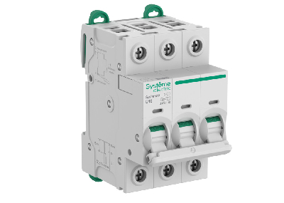 Автоматический выключатель (АВ) D 10A 3P 6kA 400В Systeme9