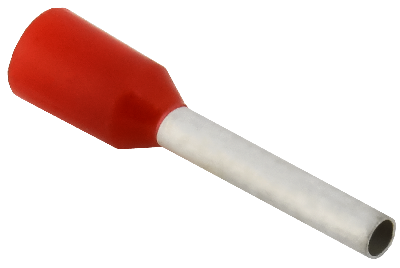 Наконечник НШВИ 1,0-10 темно-красный (100шт/упак) IEK