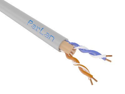 Витая пара ParLan U/UTP Cat 5e PVCLS нг(A)-FRLS 2х2х0.52
